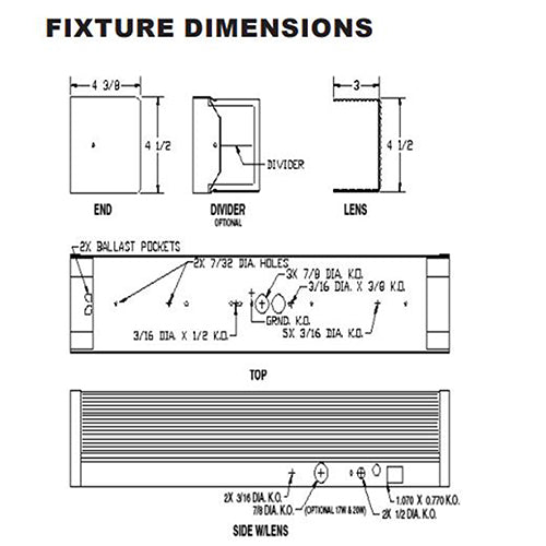 Advantage Environmental Lighting WV13 Wall Vanity