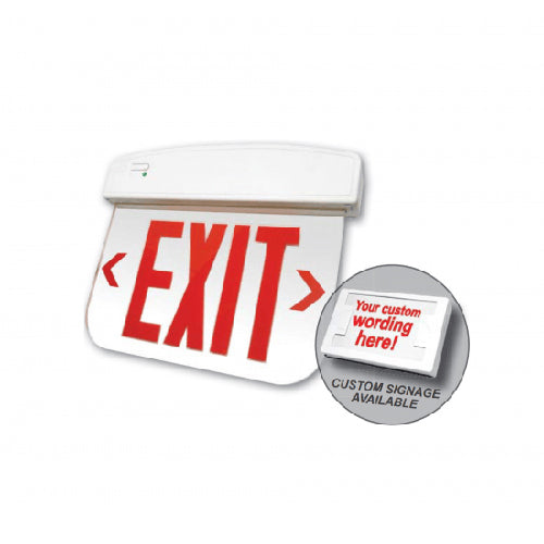 Advantage Environmental Lighting X11U Thermoplastic LED Edgelit Exit Sign