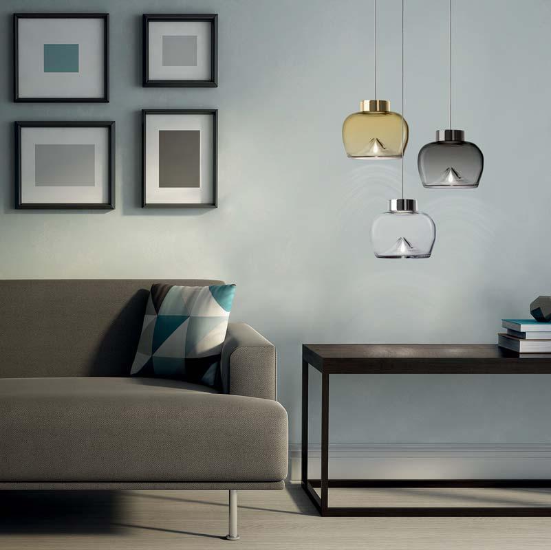 Aella Bold LED Pendant Lamp By Leucos Lighting