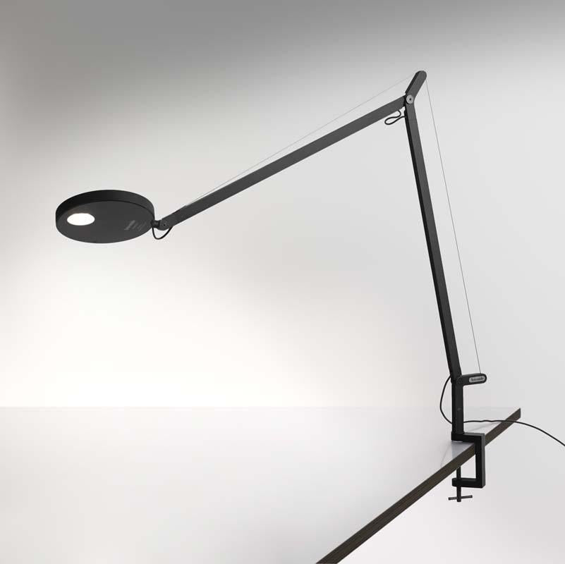 Artemide DEM10-C Demetra 9.2W LED Dimmable Table Light with Clamp - Seginus Lighting