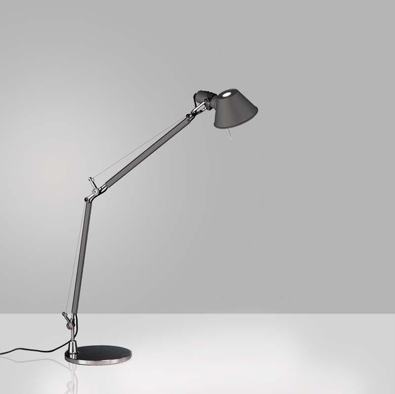 Artemide TOL008b Tolomeo 9W LED Midi Table Light with Base - Seginus Lighting