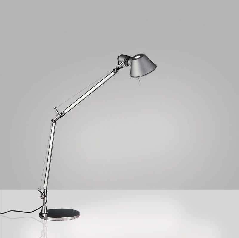 Artemide TOL008b Tolomeo 9W LED Midi Table Light with Base - Seginus Lighting