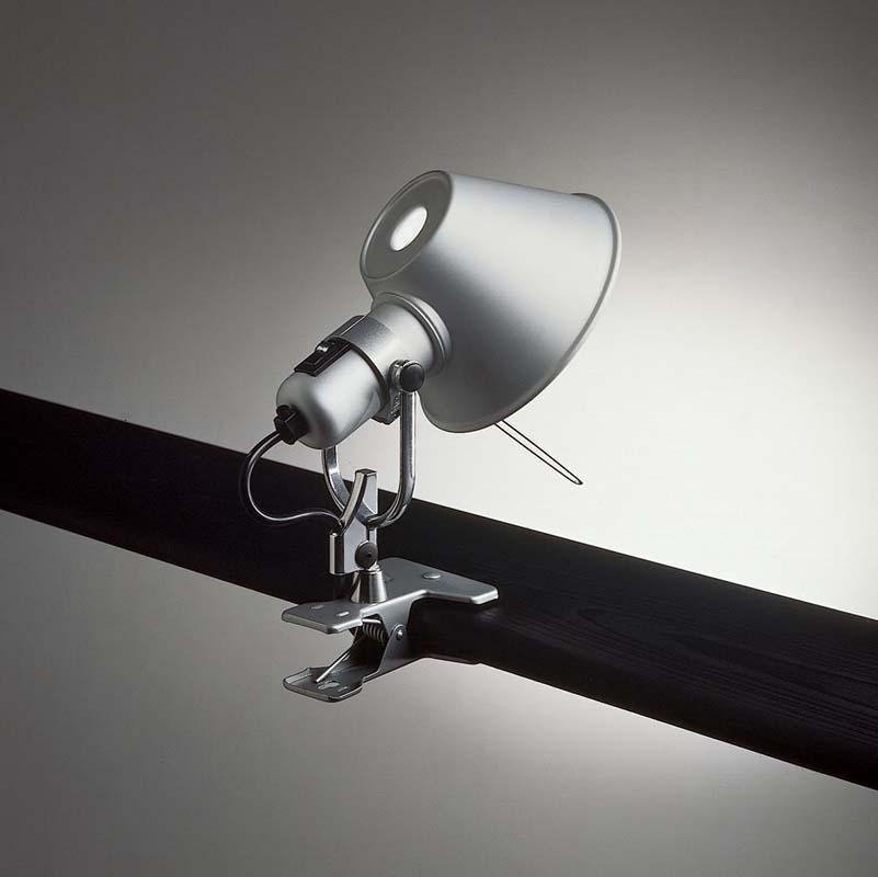 Artemide A044858 Tolomeo Clip Spot 10W LED Aluminum Wall/Ceiling Light - Seginus Lighting