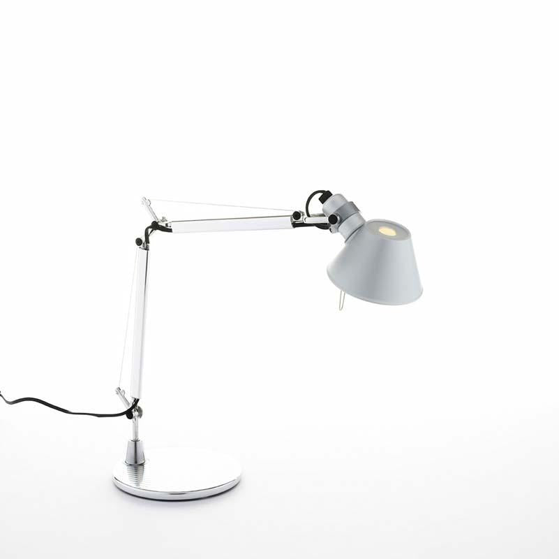 Artemide 0011868A Tolomeo Micro Max 60W E12 Table with Base Light - Seginus Lighting