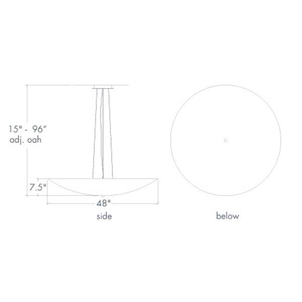 Basics 17386-48 Indoor/Outdoor Pendant By Ultralights Lighting Additional Image 1