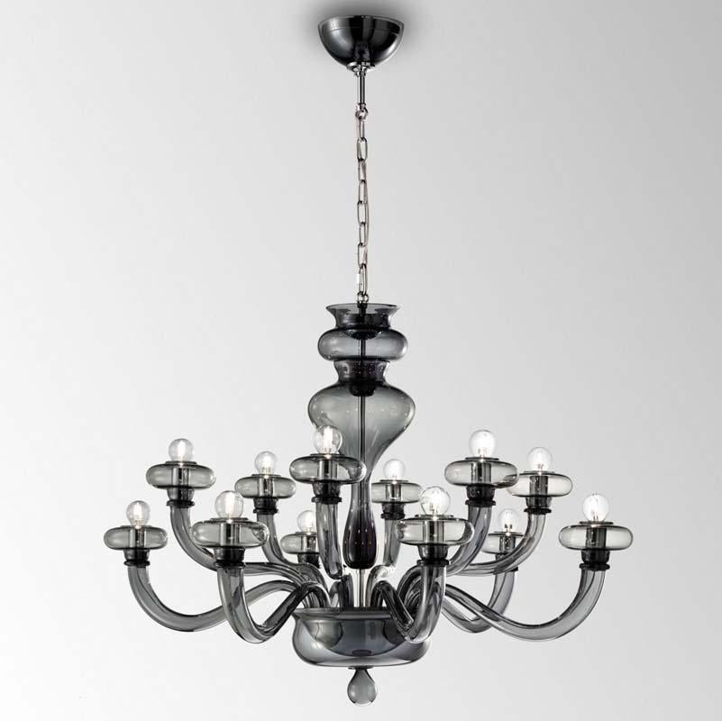 Boheme 12 Arm Chandelier By Leucos Lighting