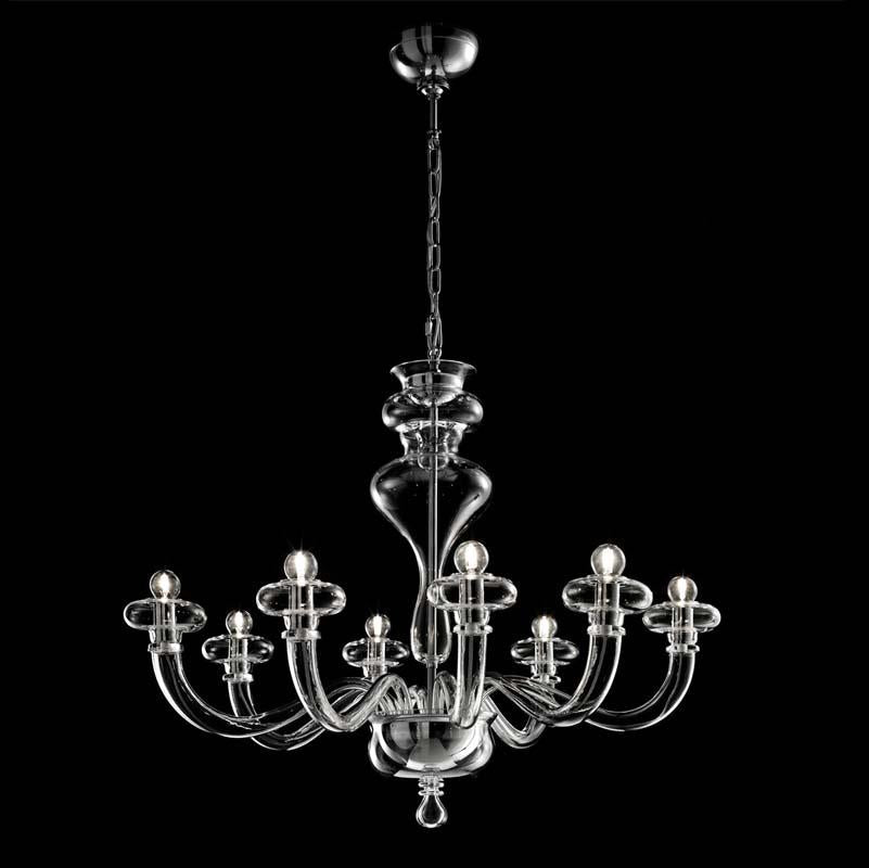 Boheme 8 Arm Chandelier By Leucos Lighting