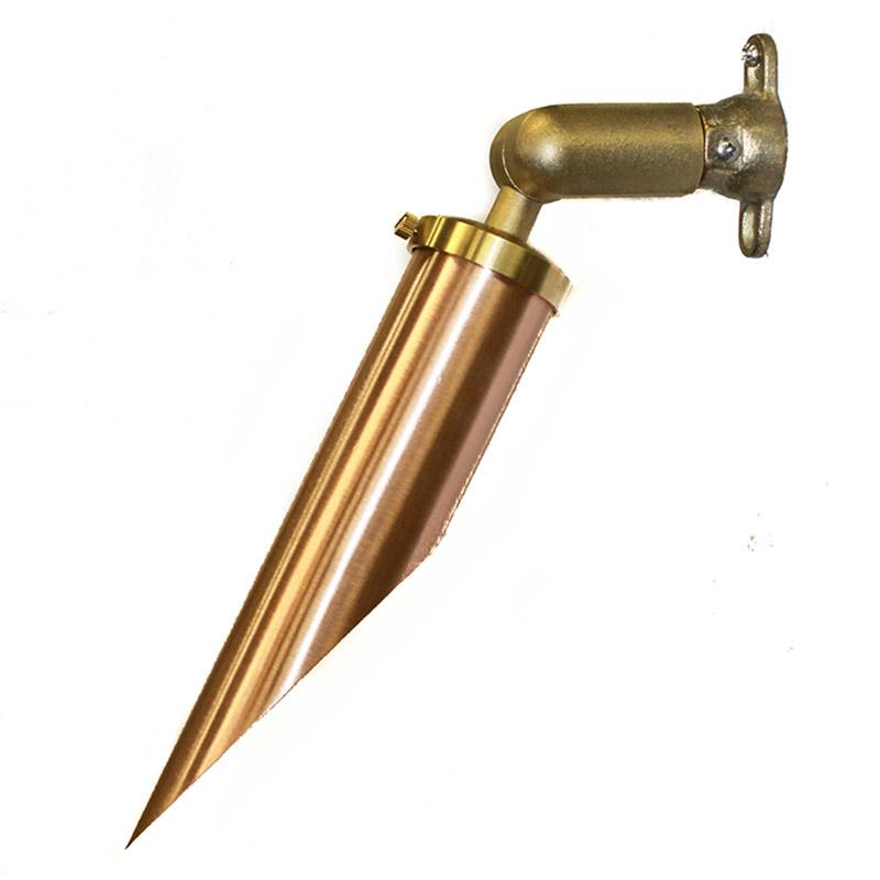 CopperMoon Lighting CM.115T-MR11 Small Professional Grade Copper Tree Light 8.5Inch Shroud and 40 ft. Lead