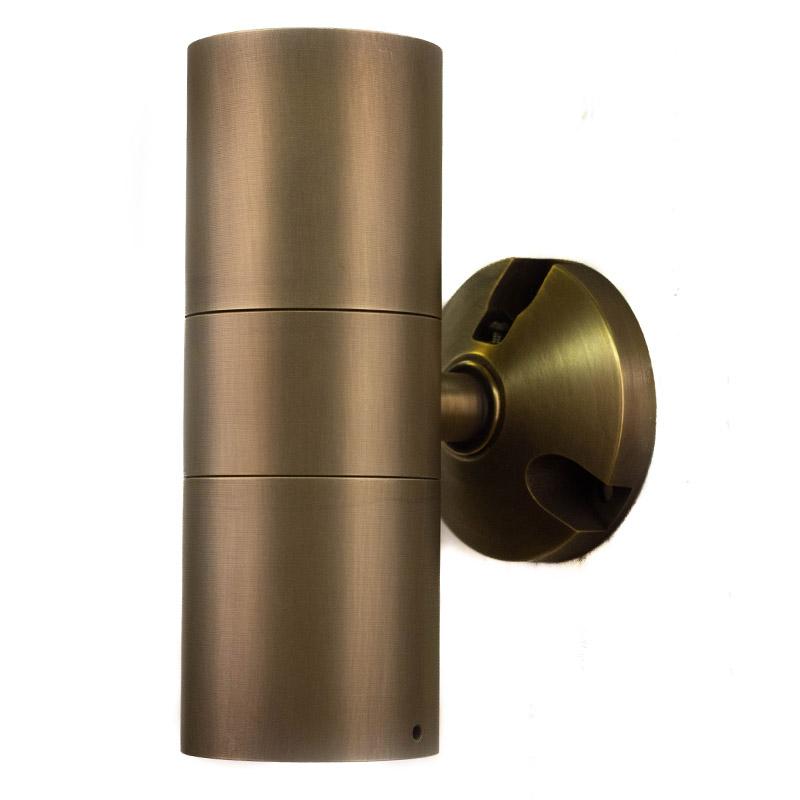 CopperMoon Lighting CM.675 Up-Down Raw Brass Outdoor Wall Light For MR16