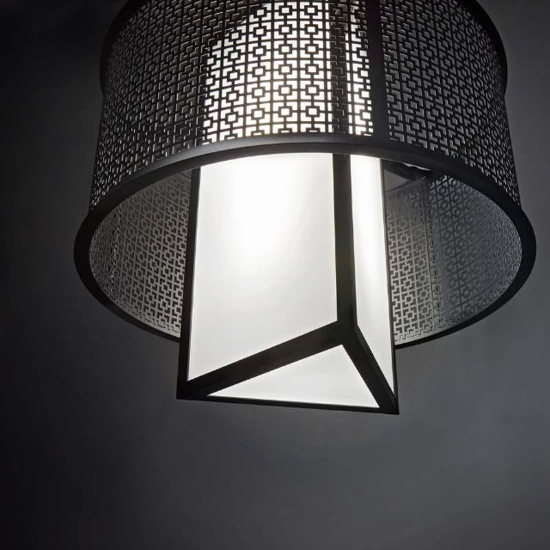 Duo 19431-CH Indoor/Outdoor LED Retrofit 120V Cable Hung Pendant By Ultralights Lighting Additional Image 1