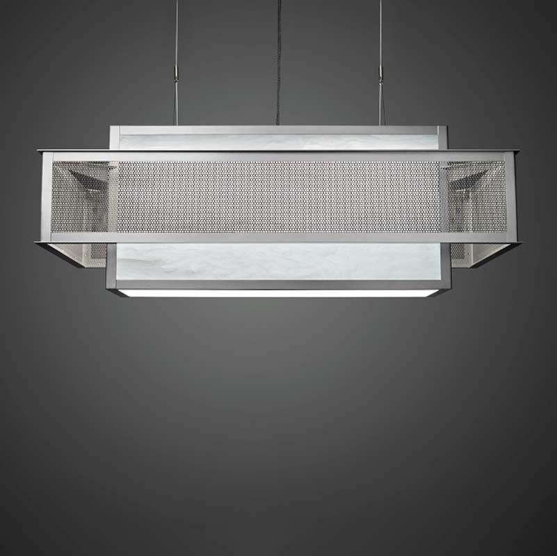 Duo 19433-CH Indoor/Outdoor LED Retrofit 120V Cable Hung Pendant By Ultralights Lighting Additional Image 1