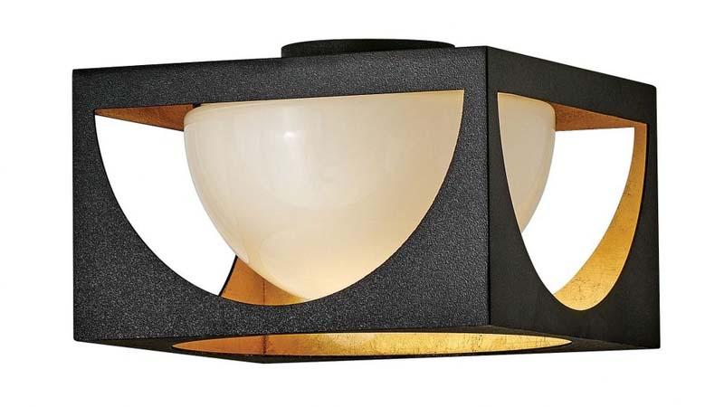 Fredrick Ramond FR33001ABK Foyer Vega Anvil Black Ceiling Lights