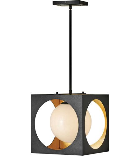 Fredrick Ramond FR33007ABK Vega Anvil Black Pendant Lights