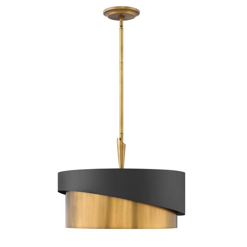 Fredrick Ramond FR34314HBR Foyer Gigi Heritage Brass Pendant Lights