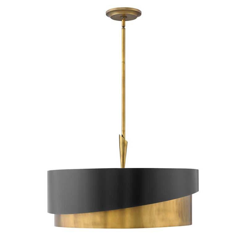 Fredrick Ramond FR34315HBR Chandelier Gigi Heritage Brass Pendant Lights