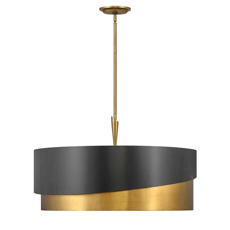 Fredrick Ramond FR34318HBR Chandelier Gigi Heritage Brass Pendant Lights