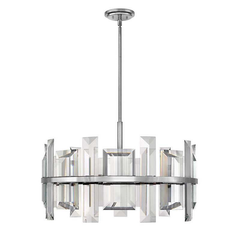 Fredrick Ramond FR39215PNI Chandelier Odette Polished Nickel Pendant Lights