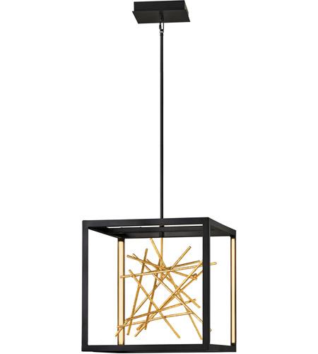 Fredrick Ramond FR46407BLK Styx Black Pendant Lights