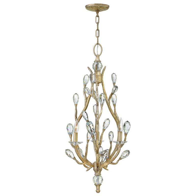 Fredrick Ramond FR46803CPG Chandelier Eve Champagne Gold Pendant Lights