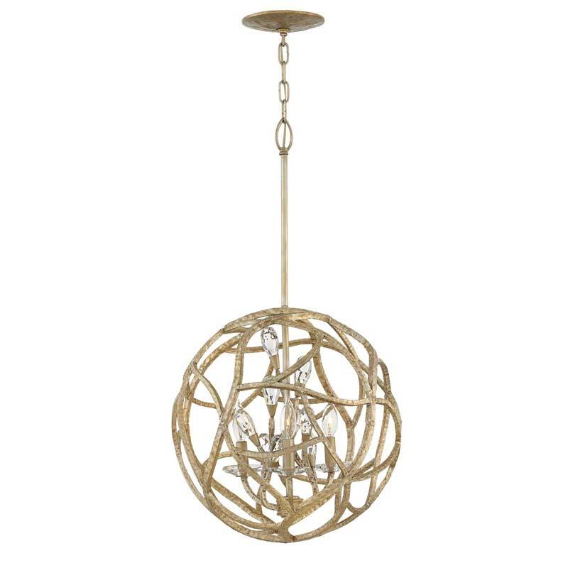 Fredrick Ramond FR46804CPG Chandelier Eve Champagne Gold Pendant Lights