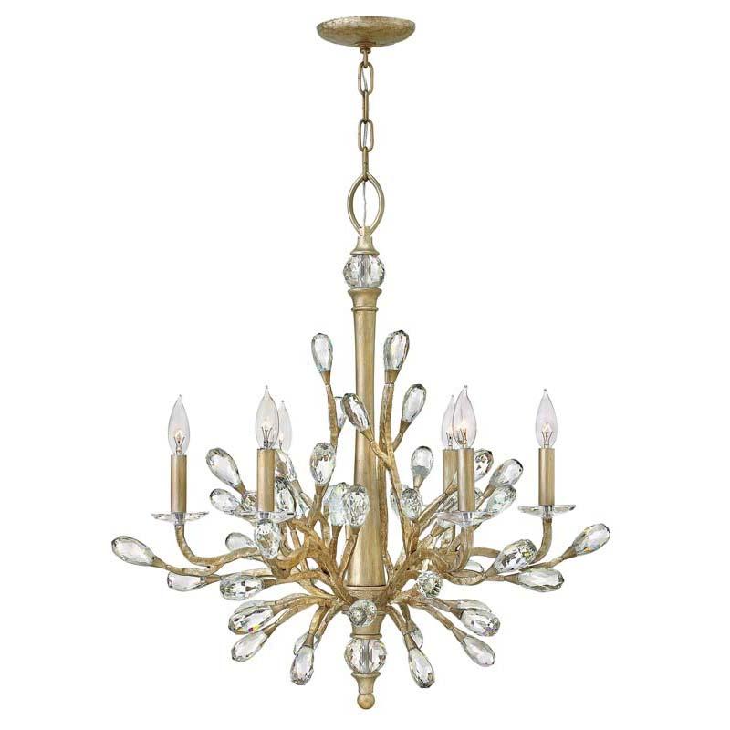 Fredrick Ramond FR46806CPG Chandelier Eve Champagne Gold Pendant Lights