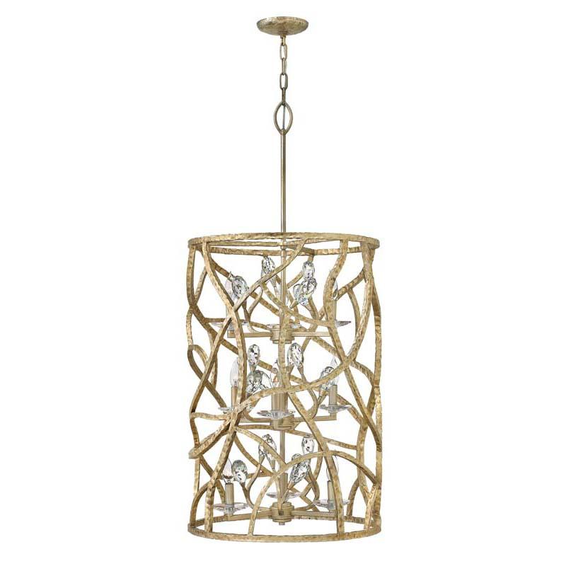 Fredrick Ramond FR46808CPG Foyer Eve Champagne Gold Pendant Lights