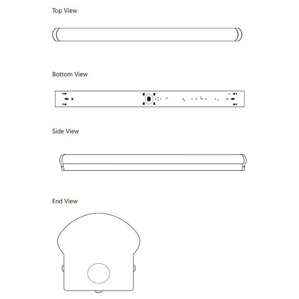 FSC Lighting L285-AOK Series Adjustable Output LED Lensed Strip