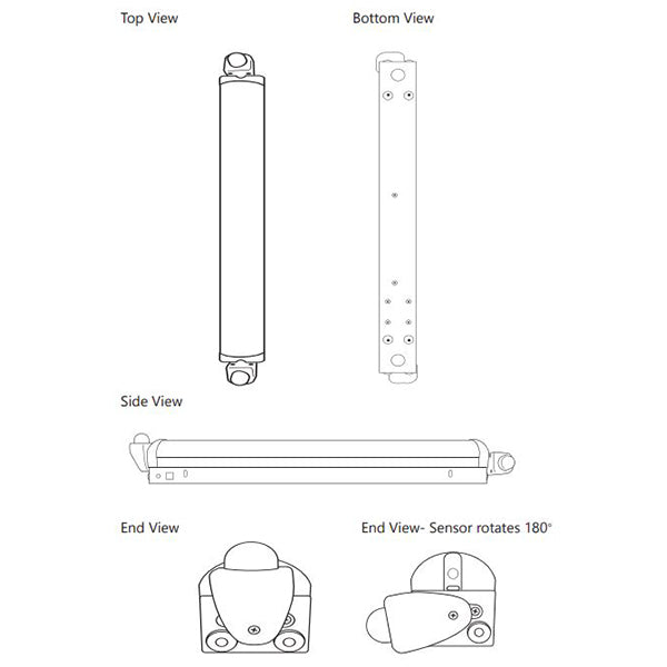 FSC Lighting Motus SERIES- By Mirus Lighting LED Dual Sensor Strip