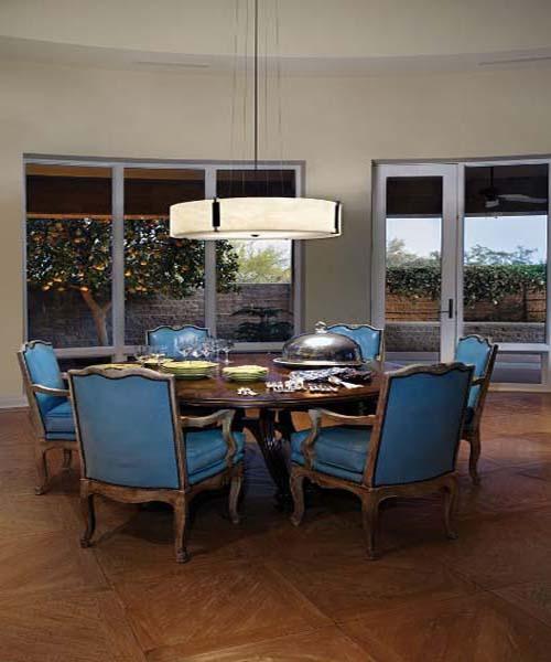 Genesis 11206-36-SFM Indoor/Outdoor Semi Flush Mount Pendant By Ultralights Lighting Additional Image 1