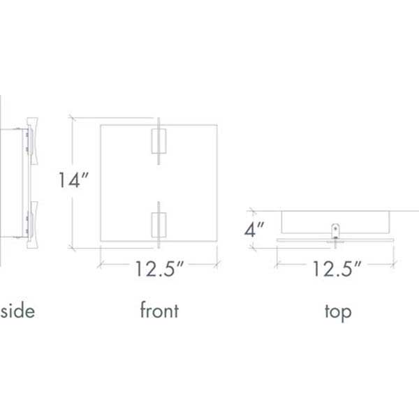 Genesis 16365 Indoor/Outdoor Wall Sconce By Ultralights Lighting Additional Image 1