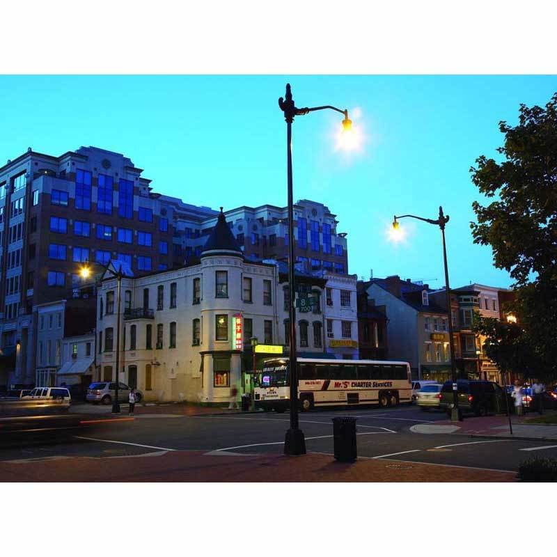 Hadco Urban Hanging Fixtures - Post Mounting Arms (HFP Series) Poles and Brackets Additional Image 1