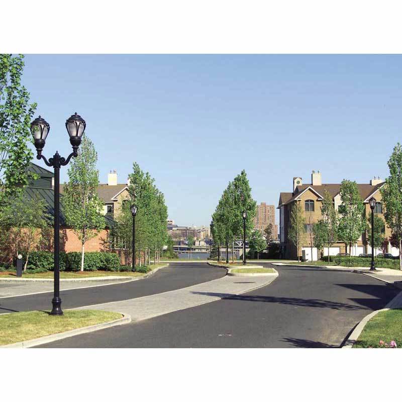 Hadco Urban Refractive post top with LumiLock LED (RL32 / RL52) Post Light Additional Image 2