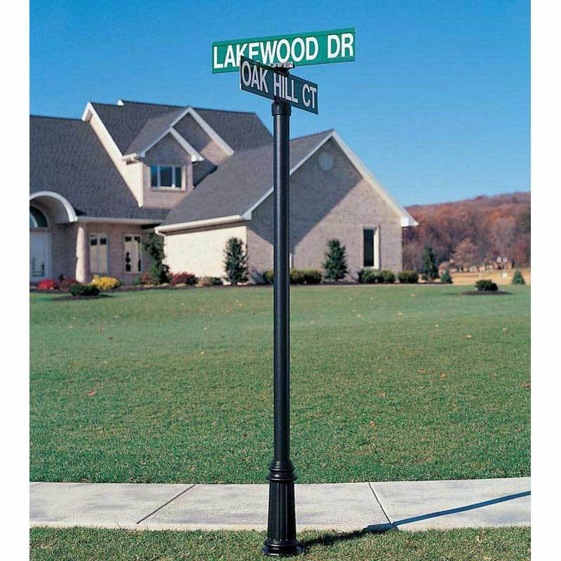 Hadco Urban Street Sign (198-EBX) Poles and Brackets Additional Image 1