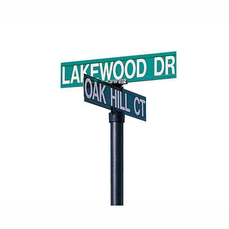 Hadco Urban Street Sign (198-EBX) Poles and Brackets