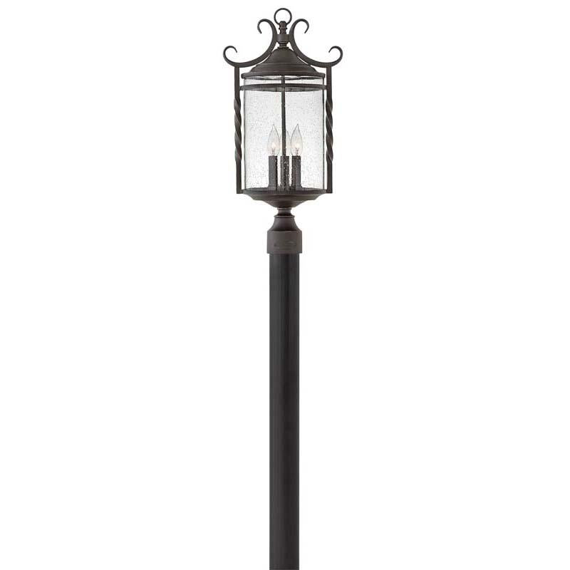 Hinkley 1141OL Outdoor Casa Olde Black Post Mout Lights