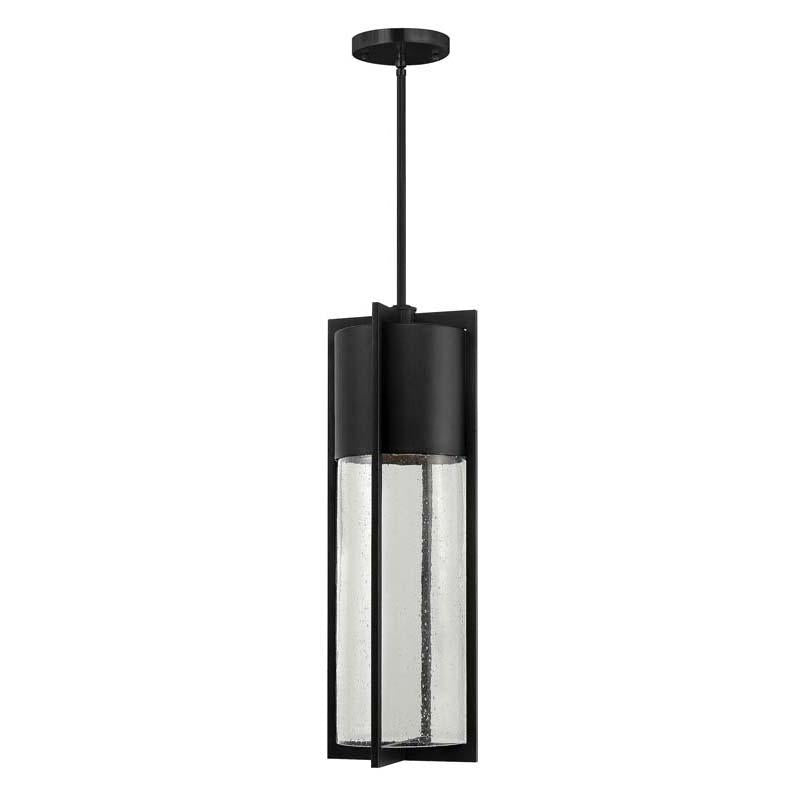 Hinkley 1328BK Outdoor Shelter Black Pendant Lights