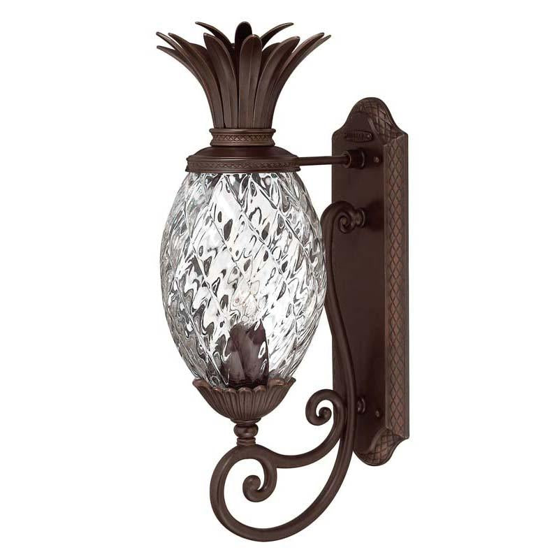 Hinkley 2220CB Outdoor Plantation Copper Bronze Wall Lights