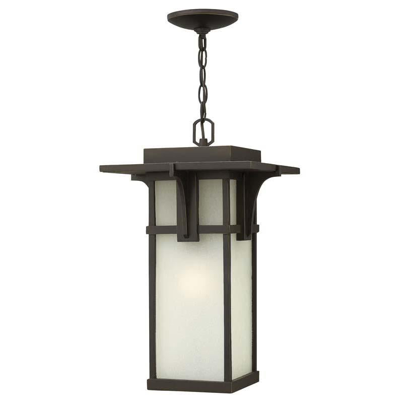 Hinkley 2232OZ Outdoor Manhattan Oil Rubbed Bronze Pendant Lights