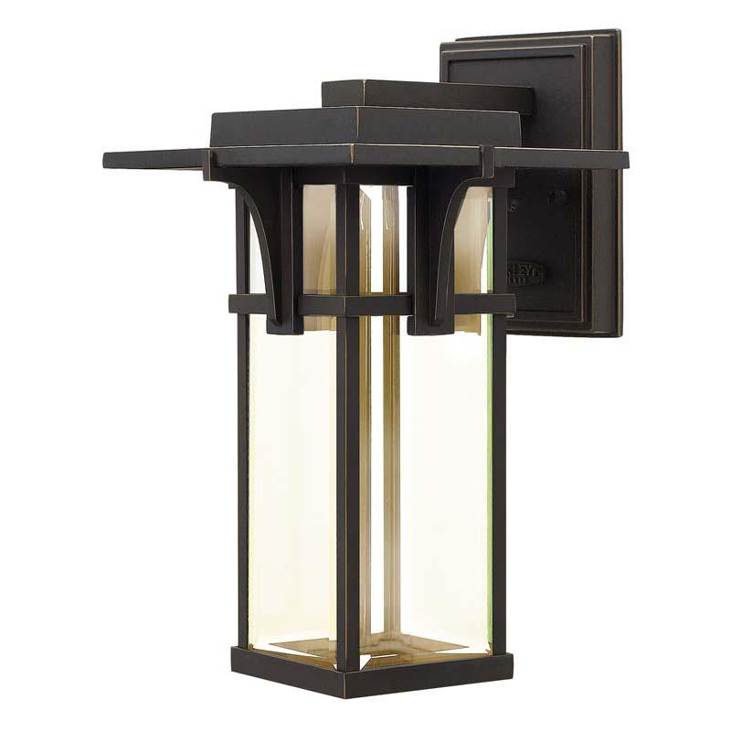 Hinkley 2320OZ Outdoor Manhattan Oil Rubbed Bronze Wall Lights