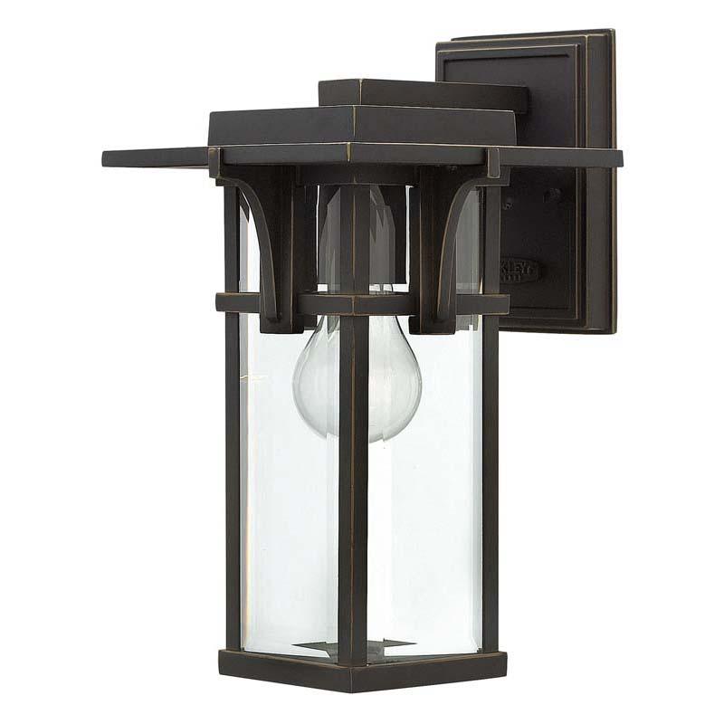 Hinkley 2320OZ Outdoor Manhattan Oil Rubbed Bronze Wall Lights
