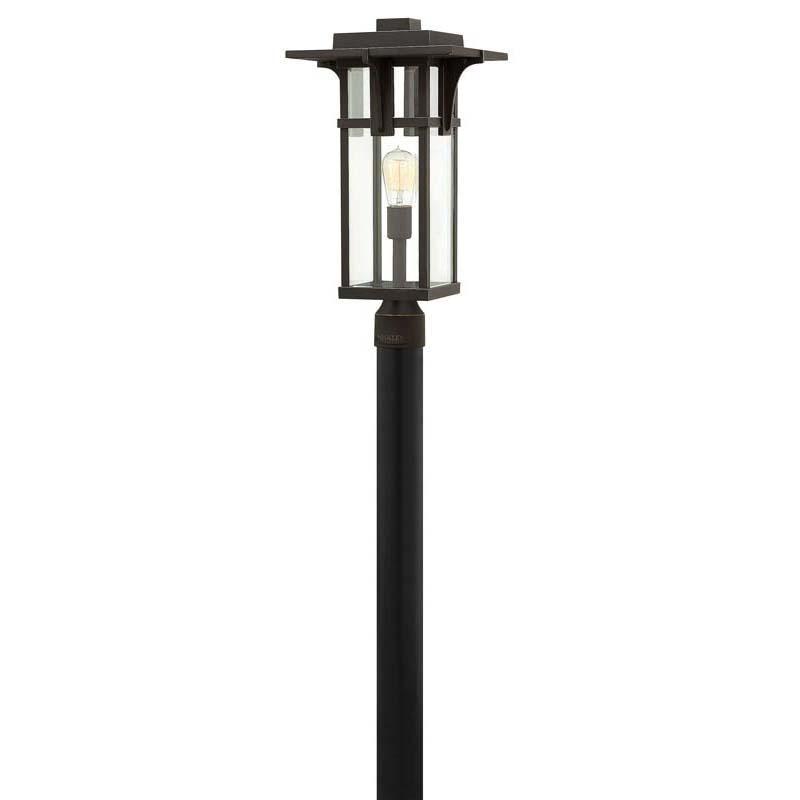 Hinkley 2321OZ Outdoor Manhattan Oil Rubbed Bronze Post Mount Lights