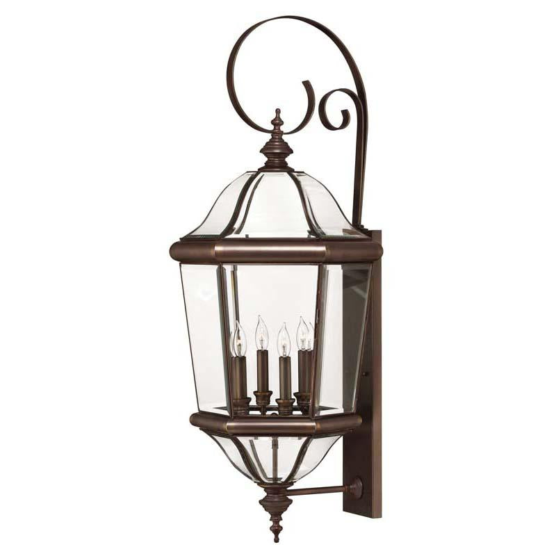 Hinkley 2456CB Outdoor Augusta Copper Bronze Wall Lights