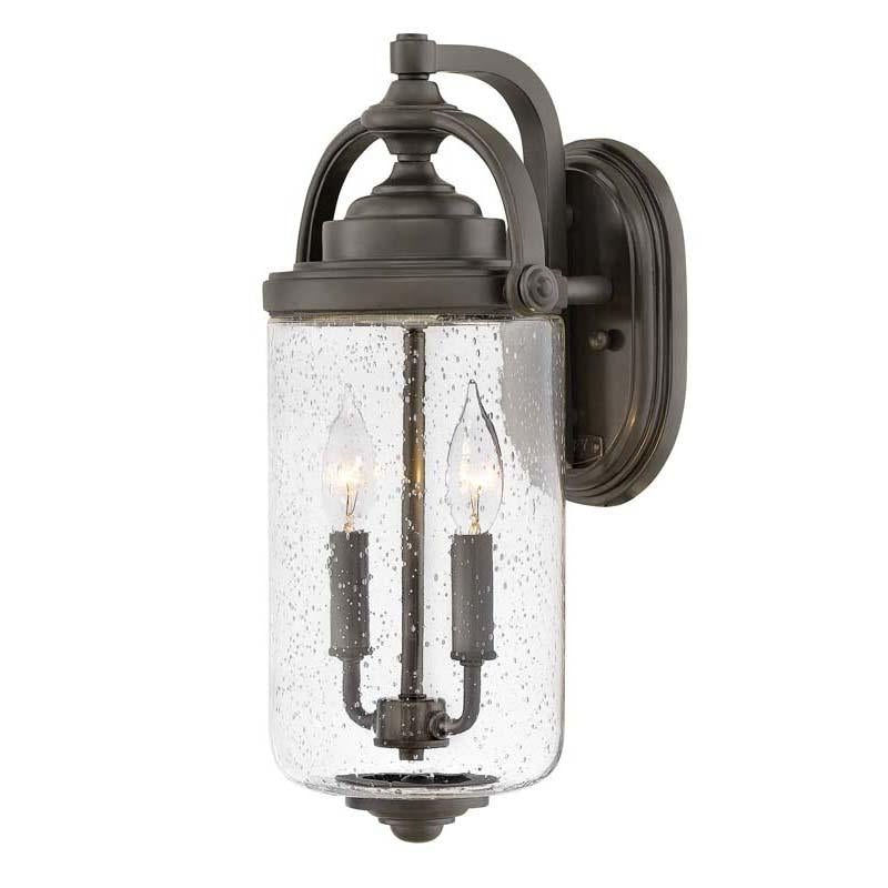 Hinkley 2754OZ Outdoor Willoughby Oil Rubbed Bronze Wall Lights