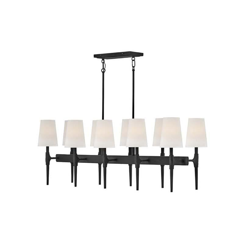 Hinkley 4469BK Chandelier Beaumont Black Pendant Lights