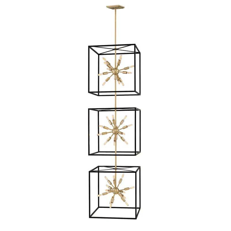 Hinkley 46318BLK Chandelier Aros Black Pendant Lights