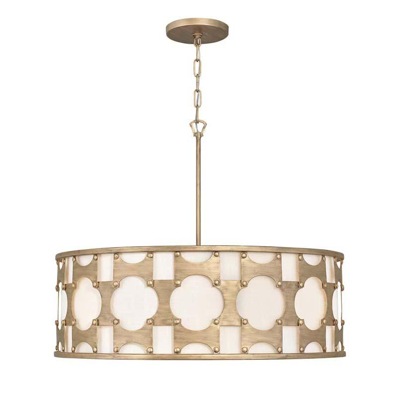 Hinkley 4736BNG Chandelier Carter Burnished Gold Pendant Lights
