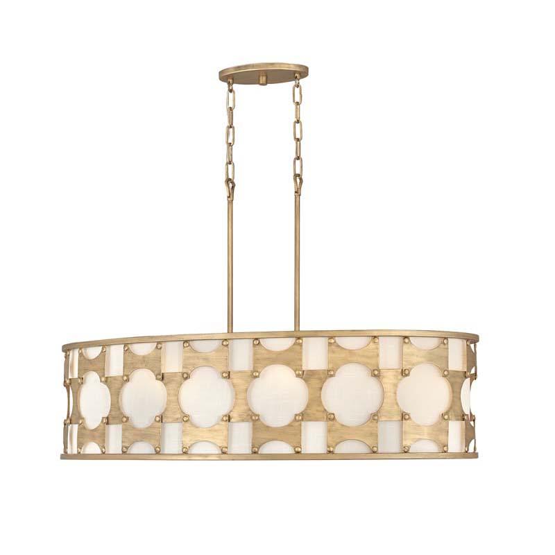 Hinkley 4738BNG Chandelier Carter Burnished Gold Pendant Lights