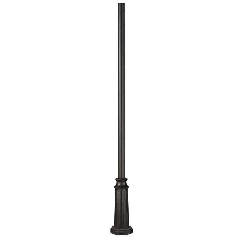 Hinkley 6808BK Post Surface Mount Black