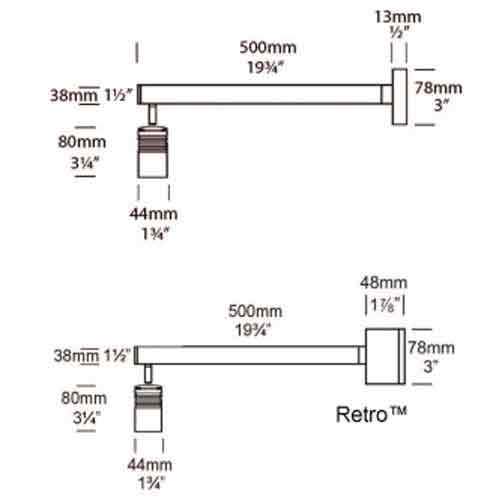 Hunza ESGNL Euro Sign Light Wall Mount - Seginus Lighting