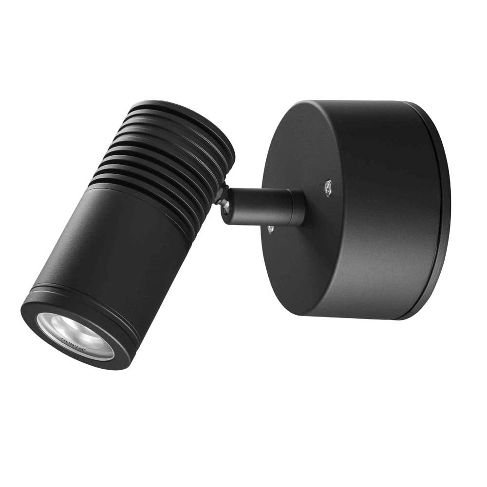 Hunza Lighting WSHP Spot Lite High Power LED Black 120V SeginusLighting.com